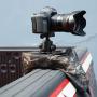 Movo Photo THB01 Camouflage Camera Lens Bean Bag with Head Mounting Plate - Mossy Oak (Junior)