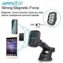 Magnetic Phone Car Mount,APPS2Car Universal Dashboard Windshield Industrial-Strength Suction Cup Car Phone Mount Holder with Adjustable Telescopic Arm,6 Strong Magnets,for All Cell Phones Magnetic Phone Car Mount,APPS2Car Universal Dashboard Windshield Industrial-Strength Suction Cup Car Phone Mount Holder with Adjustable Telescopic Arm,6 Strong Magnets,for All Cell Phones