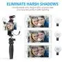 Alilong Smartphone Video Microphone Kit, Shotgun Mic Rig with Shock Mount, Tripod Compatible with iPhone Xs 11 8 7 6 Samsung Android etc. Phones DSLR Camera for Filmmaking YouTube TIK Tok Vlogging