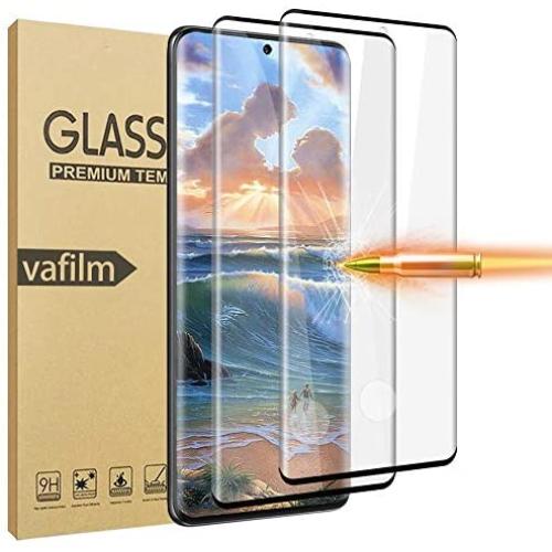 LETANG Screen Protector Compatible with Samsung Galaxy S20 (S20 5G, 6.2 inch Display)(2 Pack)(Case Friendly) Tempered Glass HD Anti-Bubble Clear Film (Works with Fingerprint ID)