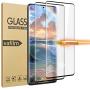 LETANG Screen Protector Compatible with Samsung Galaxy S20 (S20 5G, 6.2 inch Display)(2 Pack)(Case Friendly) Tempered Glass HD Anti-Bubble Clear Film (Works with Fingerprint ID)