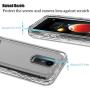 AMENQ Case for LG Aristo 2/LG Tribute Empire/LG Tribute Dynasty/LG Rebel 3 L158VL/LG Rebel 4 LTE, Full Body TPU and PC Armor Clear Protective Phone Cover (Crystal Clear)