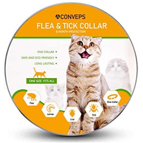 Flea and Tick Prevention Collar for Cats & Small Dogs - Natural Herbal Non-Toxic Adjustable Flеa Collar Waterproof Protection for Small Pet Supplies Repels Flеas Licе Tiсks Mоsquitоes(15 inches) Flea and Tick Prevention Collar for Cats & Small Dogs - Natural Herbal Non-Toxic Adjustable Flеa Collar Waterproof Protection for Small Pet Supplies Repels Flеas Licе Tiсks Mоsquitоes(15 inches)