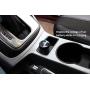 Dual USB Car Charger,Cigarette Lighter Voltage Meter,Compatible for Apple iPhone,iPad,Samsung Galaxy,LG,Google Nexus,Other USB Charging Devices, Black