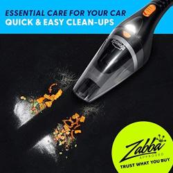 Portable Car Vacuum Cleaner: High Power Handheld Vacuum w/LED Light -110W 12v Best Car & Auto Accessories Kit for Detailing and Cleaning Car Interior - 16 Foot Cable