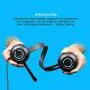Cyber Acoustics 3.5mm Stereo Headset with Headphones and Noise Cancelling Microphone for PCs, Tablets, and Cell Phones in The Office, Classroom or Home (AC-5002A) Cyber Acoustics 3.5mm Stereo Headset with Headphones and Noise Cancelling Microphone for PCs, Tablets, and Cell Phones in The Office, Classroom or Home (AC-5002A)