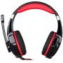 KOTION Each G9000 3.5mm Game Gaming Headphone, Over-Ear Headset Earphone with Noise Cancelling Microphone, LED Light, for Laptop/Tablet/Mobile Phones/ PS4