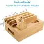 Bamboo Charging Station Dock for 4/5 / 6 Ports USB Charger,Desktop Docking Station Organizer for Cellphone,Smart Watch,Tablet(5 Charging Cables Included,No Power Supply) Bamboo Charging Station Dock for 4/5 / 6 Ports USB Charger,Desktop Docking Station Organizer for Cellphone,Smart Watch,Tablet(5 Charging Cables Included,No Power Supply)