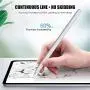 Stylus Pen for iPad with Palm Rejection, iPad Pencil with Magnetic Design Compatible with Apple iPad 6th 7th Gen/iPad Pro 3rd Gen/iPad Mini 5th Gen/iPad Air 3rd Gen, Rechargeable Active Stylus Stylus Pen for iPad with Palm Rejection, iPad Pencil with Magnetic Design Compatible with Apple iPad 6th 7th Gen/iPad Pro 3rd Gen/iPad Mini 5th Gen/iPad Air 3rd Gen, Rechargeable Active Stylus
