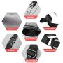 Peicees Travel Gym Bike Sling Bag Shoulder Backpack Daypack w/USB Charging Port