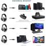 Xbox One Gaming Headset,SADES Stereo PC PS4 Gaming Headset with Microphone Noise Cancelling Over Ear Gaming Headphones with Soft Memory Earmuffs for Xbox one / PS4/ Laptop/Mac