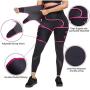 DuofLily 3-in-1 Weight Loss Butt Lifter High Waist Hip Training Device Sports Abdomen Lifting Hip Belt Sweat Shaping Belt Adjustable Body Shaping Thigh Trimmer