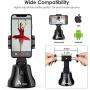Selfie Stick 360°Rotation Auto Face Tracking Object Tracking Smart Shooting Phone Mount Holder,Intelligent Following Pivo Camera Mount Phone Holder,Smart Tracking Selfie Phone Tripod for All Phones