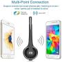 DIGMALL Bluetooth 5.0 Headset for Cell Phones, Trucker Wireless Headset w/Mic, Noise Cancelling on-Ear Bluetooth Headphones for Office PC Skype Call Center, 15H Clear Talk & Music Mute On/Off