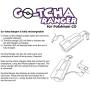 Go-Tcha Ranger LED Touch Screen for Pokémon Go Plus Accessory for Iphone/Android