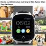 Laxcido 3G WiFi Phone Call GPS Smart Watch, Real-time Tracking GPS Tracker Watch, Geo-Fence Elderly GPS Watch Touch Screen Camera Step Counter SOS Alarm Anti-Lost Watch for Dementia Alzheimers.