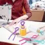 Hulless 100 Pieces Bobbin Thread Holders Thread Buddies Clips Sewing Machine Accessories for Sewing Machine,Bobbins Organizer (5 Colors) Hulless 100 Pieces Bobbin Thread Holders Thread Buddies Clips Sewing Machine Accessories for Sewing Machine,Bobbins Organizer (5 Colors)
