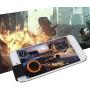 Mobile Game Controller for PUBG, Aim Button Shooter Gamepad Game Controller,Suitable for All Mobile Phone Models,Vacuum Adsorption,Suitable for All Mobile Phone Models(Orange)