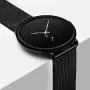 Mens Watches Ultra-Thin Minimalist Waterproof - Fashion Wrist Watch for Men Unisex Dress with Stainless Steel Mesh Band