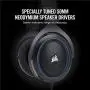 CORSAIR HS50 - Stereo Gaming Headset - Discord Certified Headphones - Designed to Work with Playstation 4 (PS4) - Blue CORSAIR HS50 - Stereo Gaming Headset - Discord Certified Headphones - Designed to Work with Playstation 4 (PS4) - Blue