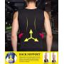 IFLOVE Mens Hot Sweat Sauna Vest Body Shaper Slimming Tank Top Weight Loss Shapewear Neoprene No Zip