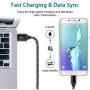 Android Charger Micro USB Cord, Wall Charger Block Fast Charge Android Phone Cable Compatible for Samsung Galaxy S7 S6 S5 J7 J8 J6 J5 J4 J3 J2 J1,LG K40 K30 K50 K20 K10 G3,Moto E4 E5 E6 G4 G5 G6 Play