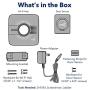 Chamberlain Group myQ Smart Garage Door Opener Chamberlain MYQ-G0301 - Wireless and Wi-Fi enabled Garage Hub with Smartphone Control