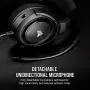 Corsair HS35 - Stereo Gaming Headset - Memory Foam Earcups - Headphones work with PC, Mac, Xbox One, PS4, Switch, iOS and Android – Carbon