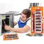 Emoly 60 in 1 Screwdriver Set, Precision Professional Repair Tool Kit, Magnetic Driver Kit with Flexible Shaft, Extension Rod for Mobile Phone, Smartphone, Game Console, Tablet, PC, Orange Emoly 60 in 1 Screwdriver Set, Precision Professional Repair Tool Kit, Magnetic Driver Kit with Flexible Shaft, Extension Rod for Mobile Phone, Smartphone, Game Console, Tablet, PC, Orange
