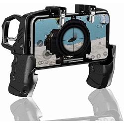 SQINAA K21 Mobile Game Controller for PUBG/Call of Duty/Fortnite,aim Trigger Fire Buttons L1R1 Shooter Sensitive Joystick,Gamepad for 4.7-6.5 inch iPhone & Android Phone