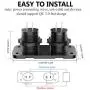QC 3.0 Cigarette Lighter Outlet Splitter, 12V USB Charger Waterproof Power Socket Adapter DIY Kit with Voltmeter LED Display Dual USB Ports for Rocker Switch Panel on Car Boat Marine RV, etc QC 3.0 Cigarette Lighter Outlet Splitter, 12V USB Charger Waterproof Power Socket Adapter DIY Kit with Voltmeter LED Display Dual USB Ports for Rocker Switch Panel on Car Boat Marine RV, etc