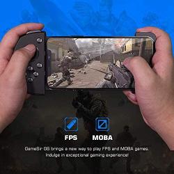 GameSir G6 Mobile Game Controller for Call of Duty Mobile/PUBG/Fortnite/Rules of Survival, Wireless Telescopic Bluetooth Controller Gamepad for iPhone (Renewed)