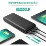 RAVPower Portable Charger 22000mAh, External Battery Pack Power Bank with 3 USB Output , High-Capacity Phone Charging Pack Compatible with iPhone 11, Samsung Galaxy, iPad, and More RAVPower Portable Charger 22000mAh, External Battery Pack Power Bank with 3 USB Output , High-Capacity Phone Charging Pack Compatible with iPhone 11, Samsung Galaxy, iPad, and More
