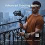 MOZA AirCross 2 3-Axis Handheld Gimbal Stabilizer with ARCA Quick Shoe,Compatible DSLR and Mirrorless Camera,Fits Sony Panasonic Leica Nikon Canon BMCC BMPCC etc Max Payload 7.1Lbs 12Hs Runtime