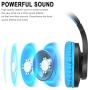 Gaming Headset for PS4,Xbox One Controller,Weton Updated Stereo Noise Cancelling Over Ear Wired Gaming Headphones with Mic LED Lights & Volume Control Headsets for Smartphones, Laptop, Mac,Games