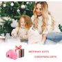 Kids Camera,MERLINAE Children Digital Rechargeable Video Toddler Educational Toys,Mini Child 2 inch Screen Support 1080P HD Recorder Toy,Great Gift for 3-12 Year Old Boys Girls Pink