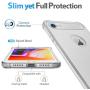 SUPBEC iPhone 7/8 Case with Card Holder and [ Screen Protector Tempered Glass x2Pack] Protective Ultra-Thin Cover with Silicone TPU Shockproof Rubber Wallet Case for iPhone7 / iPhone8 -Silver