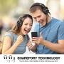 OneOdio A71 Over Ear Headsets with Boom Mic - PS4 Xbox One PC Laptop Wired Stereo Headphones with On-Line Volume & Share-Port Headsets for Gaming Office Phone Call DJ