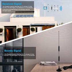 AT&T Cell Phone Signal Booster 4G LTE Band 12/17 US Cellular T-Mobile 700Mhz FDD ATT Cell Signal Booster Amplifier AT&T Cell Phone Booster Repeater for Home ATT Mobile Signal Booster with Antennas kit