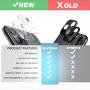 Solteria iPhone 11 Camera Protector 2 Pack - Clear Tempered Glass 9H Hardness iPhone 11 Lens Protector - Safe Lens Cover for Apple iPhone 11 Pro Back Camera Lenses - iPhone Lens Protector 11 Pro Max
