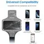 JETech Cell Phone Armband Case for Apple iPhone SE(2020)/11/11 Pro/XR/XS/X/8 Plus/7 Plus/8/7/6s/6, Samsung Galaxy S10/S9/S9+, Adjustable Band, w/Key Holder and Card Slot, for Running, Walking, Hiking