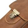 NKns Fanny Pack Mens Leather Purse Double Compartment Mobile Phone Bag Mens Wallet Childrens Pockets