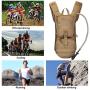 G4Free Military Tactical Hydration Pack Water Backpack with 3L Upgraded Bladder for Hiking, Running