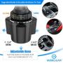 Cup Holder Phone Mount, WixGear Car Cup Holder Phone Mount Adjustable Automobile Cup Holder Smart Phone Cradle Car Mount
