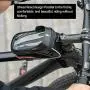 XQK Bike Frame Bag, Waterproof Cycling Handlebar Pouch Bag Front Top Tube TPU Touchscreen Sun Visor Cell Phone Holder for Smartphone Under 6 Inches Headphone Hole XQK Bike Frame Bag, Waterproof Cycling Handlebar Pouch Bag Front Top Tube TPU Touchscreen Sun Visor Cell Phone Holder for Smartphone Under 6 Inches Headphone Hole