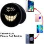 3 Pack/Multifunction Disney Cell Phone Stand Holder and Grip Cheshire Cat Foldable Phone Kickstand Mount Compatible for Smartphones