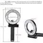 MEIKON LED Underwater Light, Waterproof 40m Diving Fill Light IPX8 Waterproof Flash Ring Light 3 Modes with 30pcs LED for GoPro Hero 6/5/4/3 /3/2/1 SJCAM and Other Action Camera (Rechargeable) MEIKON LED Underwater Light, Waterproof 40m Diving Fill Light IPX8 Waterproof Flash Ring Light 3 Modes with 30pcs LED for GoPro Hero 6/5/4/3 /3/2/1 SJCAM and Other Action Camera (Rechargeable)