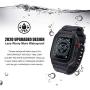 Tensea Waterproof for Apple Watch Case 44mm Series 5/4, Silicon Sports Band with Case and Screen Protector, IP68 Rugged Protective Armor Bumper for iWatch 44mm Series 4 5 (Black)
