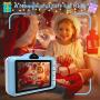 WOWGO Kids Digital Camera - 12MP Childrens Camera with Large Screen for Boys and Girls, 1080P Rechargeable Electronic Camera with 32GB TF Card
