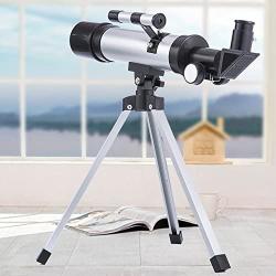 Telescope Star Finder with Tripod F36050 HD Zoom Monocular Space Astronomical Spotting Scope for Kids and Beginner (Small)